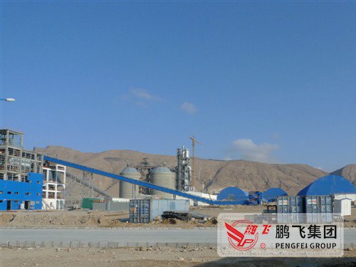 Annual production of 1.2 million tons of cement grinding station