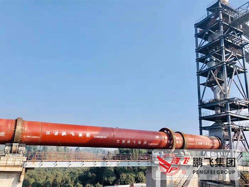 Annual production of 10000 tons of battery grade lithium salt roasting rotary kiln project